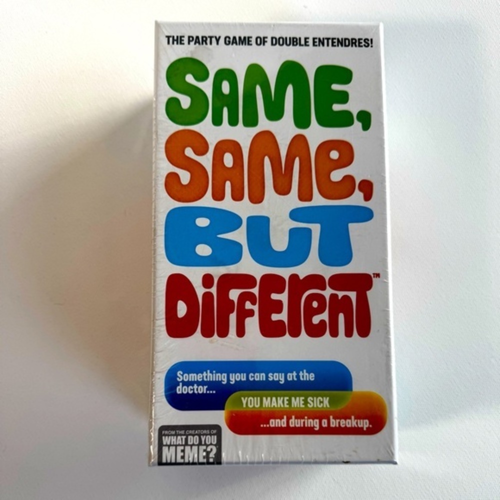 NIB Same Same But Different Party Game